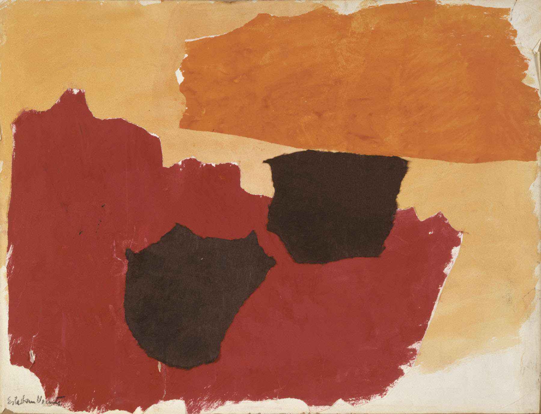 Orange, Red, and Black