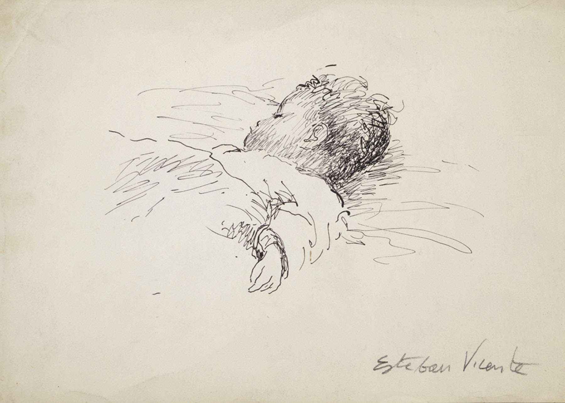 Portrait of the Artist's daughter, Mercedes, sleeping