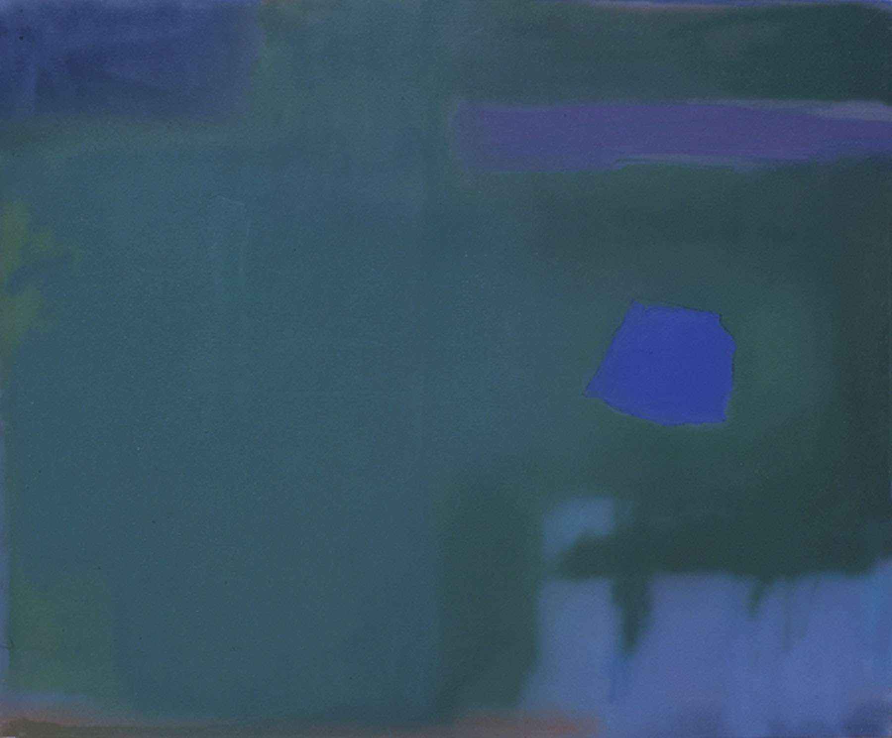 Sagrario Series: Blue on Green